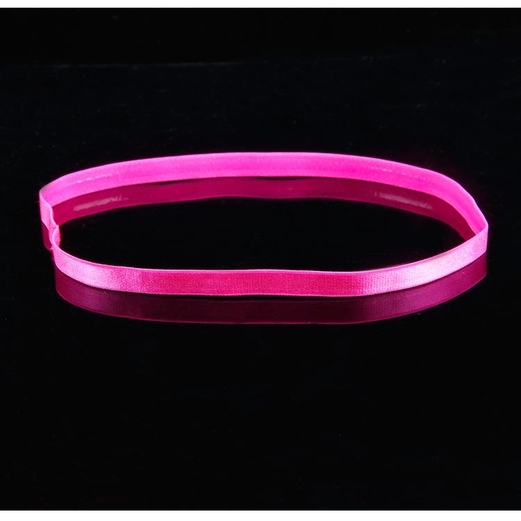 Popular Non-slip Sports Yoga Running Fitness Headband Women Girls Elastic Hair Head Bands Accessories For Men Scrunchy Headwear