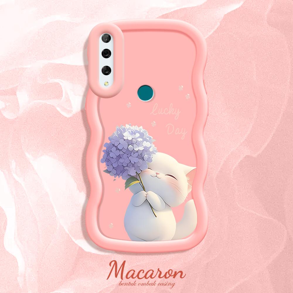 

Окрашенный узор Big Wave Edge Мягкий силиконовый материал Macaron чехол для телефона противоударный защитный резиновый чехол для iPhone Huawei Honor Infinix Tecno Huawei Nova 3I