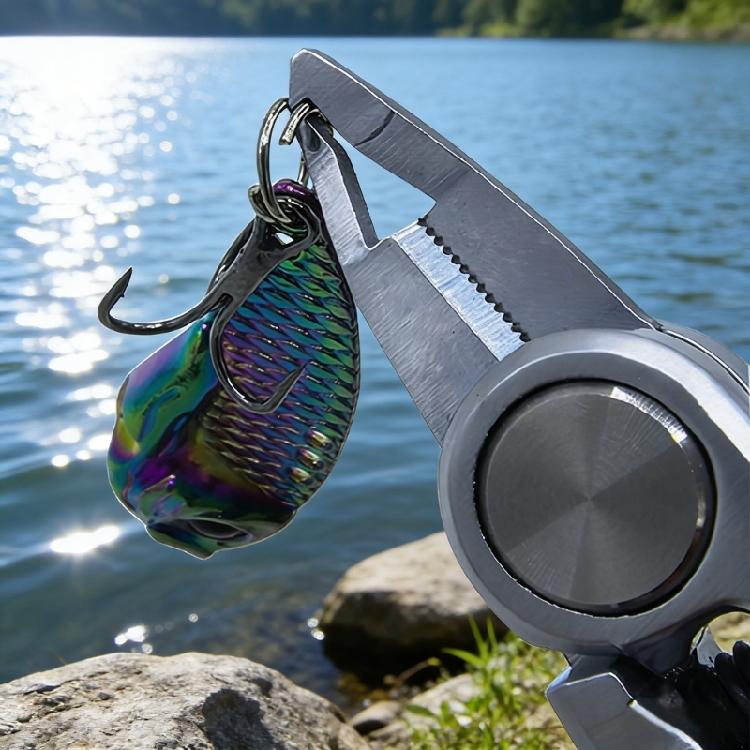 Professional Fishing Line Cutter Line Clippers with Line Cutter Rings Opener Compacts Size For Fishing Braided Line