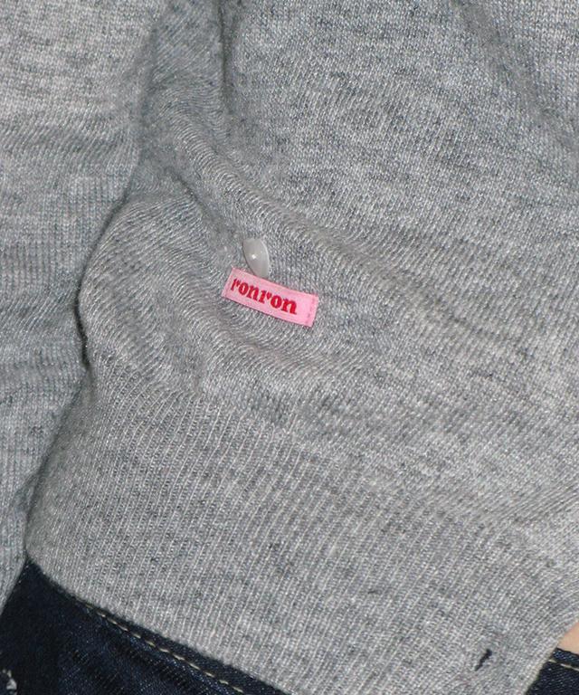 RONRON Soft Days Knit Cardigan Gray