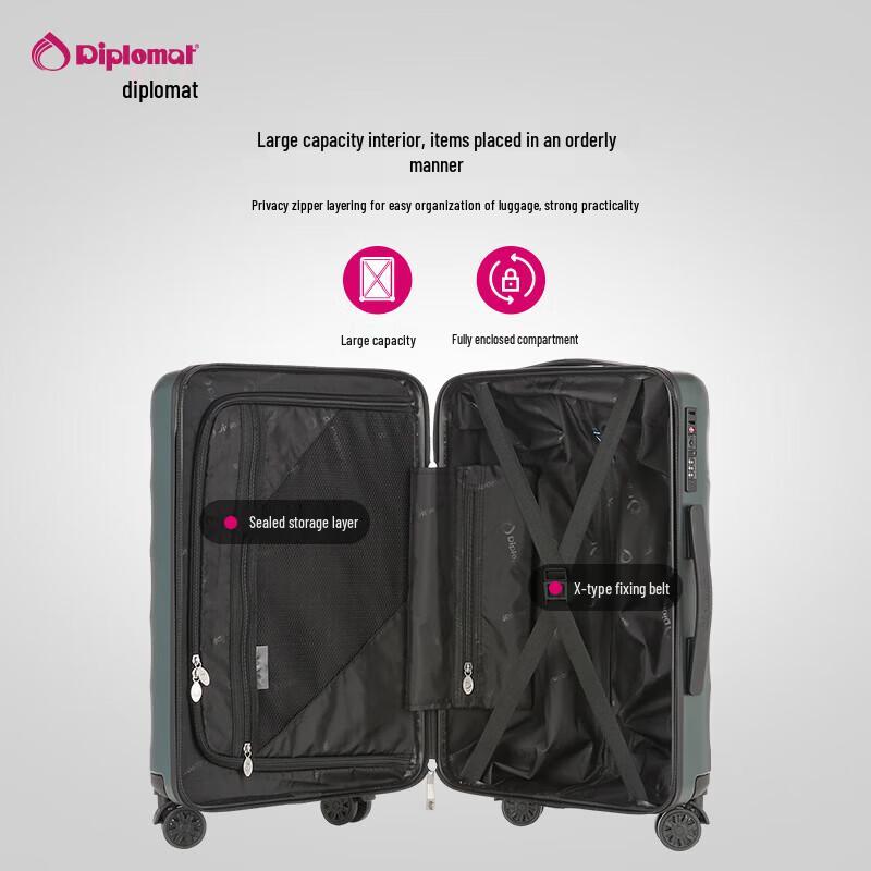 Diplomat ABS Hardside Spinner Luggage