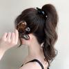 Twist Banana Hair Clip Crab Acrylic Hairpins Small Hair Claw Barrettes Korean Ponytail Women Top Solid Hair Accessories