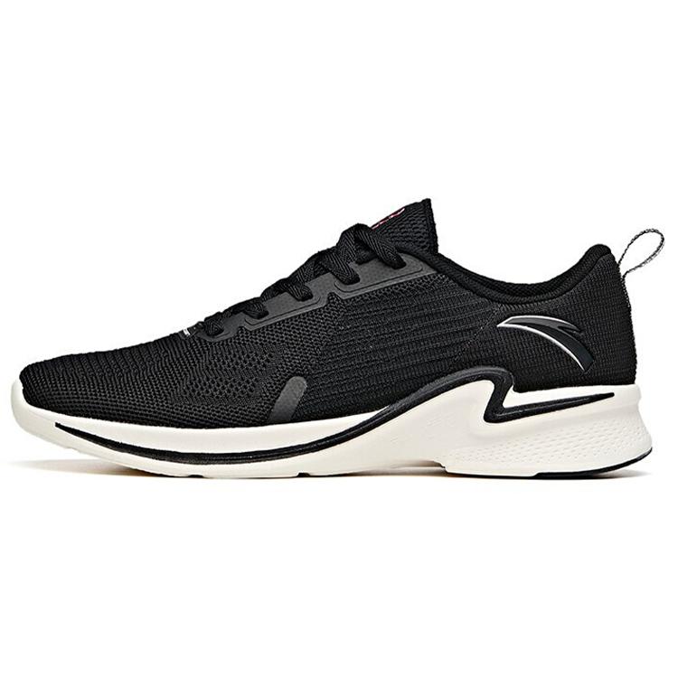 

New Anta Hydrogen Run II Breathable Lightweight Cushioning Low Top Running Shoes Women s Black 922045541-4 35.5