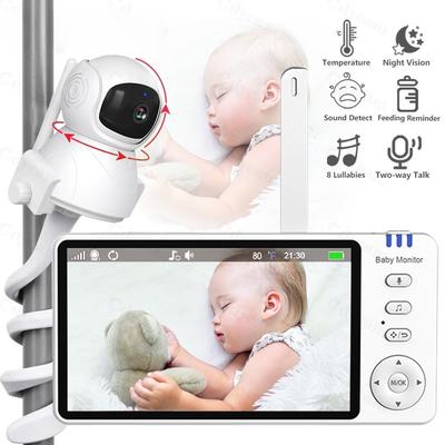 5palcový HD dětská chůvička s kamerou, obousměrným audiem, elektronickou chůvou, nočním viděním, video chůvou, IPS obrazovkou, dětská chůvička
