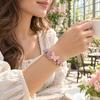DIY Nature-Inspired Crochet Bracelet Kit with Tools and Gift Box