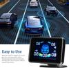 Car Parking Sensor Reverse Radar System Front; Rear Support Sound Alert/Buzzer/Mute with 8 Parking