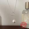 Silver Color Choker Ball Necklace For Women Smiple Geometric Fine Jewelry Wedding Party Birthday Gift