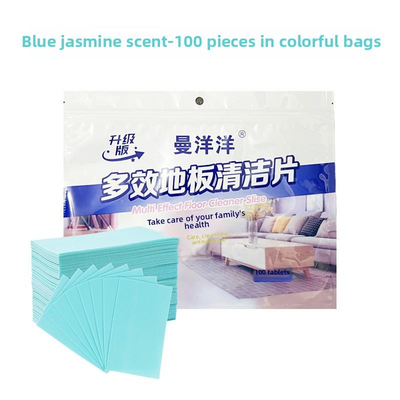 

100/30 шт./1 пакет Таблетки для мытья пола с мультиэффектом Средство для чистки керамической плитки Уход за деревянным полом Осветляющее средство Скребок для пола для дома с ароматом