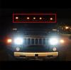 For Hummer H2 2003-2009 Smoked LED Top Roof Cab Marker Light + Front Rear LED Side Marker Light Signal Lamp 14pcs/set