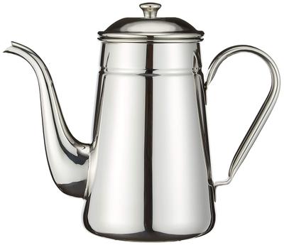 Cafetière Kalita en acier inoxydable 1600 ml, feu ouvert, fabriquée au Japon, cafetière, cafetière, bouilloire, cafetière, bouilloire, serveur, thé d'orge, eau chaude
