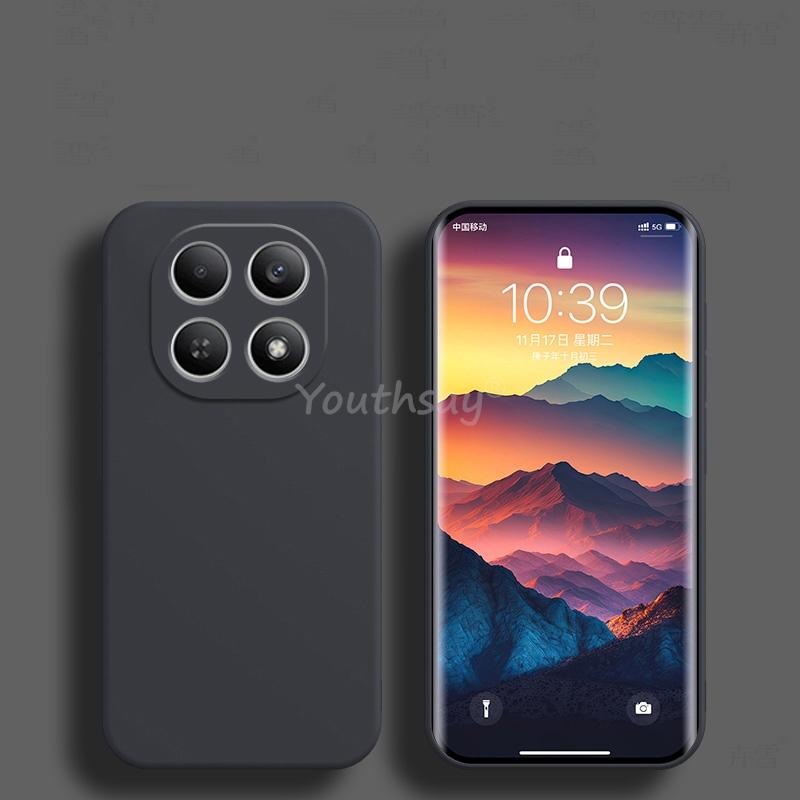 For Xiaomi Redmi Note 15 Pro Plus Case Liquid Silicone Plain Case Redmi Note 15 Pro Plus Cover TPU Anti-drop Protector Case