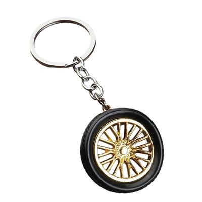 [Huxibai] Chaveiro de Roda | Pingente de Mala Amuleto de Pneu Decoração | Leve Amantes de Carros
