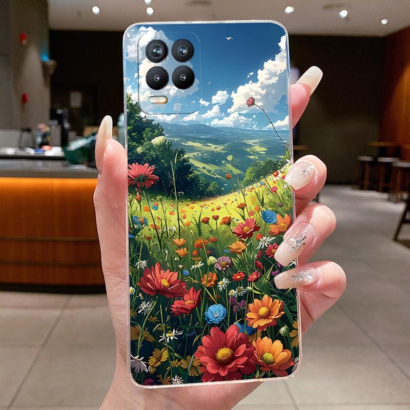 

Case For Realme 8 Pro Realme8 8i 8s 4G 5G Phone Case Luxury Dragon Cute Cool Boy Girls Back Cover Clear Soft TPU Silicone Fundas Realme 8 4G-RMX3085