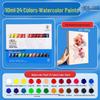 Winsor & Newton 24-kleuren aquarelverfset, 10 ml - Ideaal voor kinderen & studenten