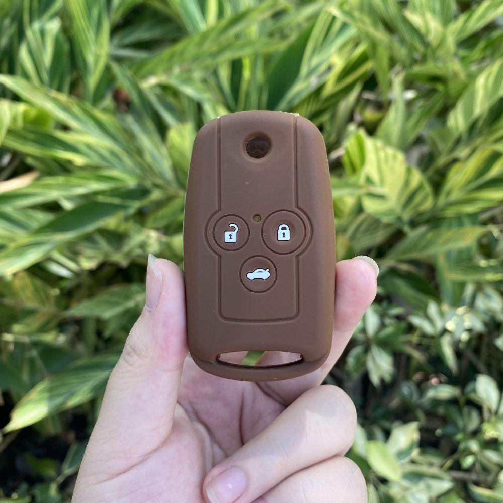 2 3 4 Button Silicone Car Key Cover Case Protect Skin Bag For Honda Accord Crv Hrv Civi Ix Crosstour Acura Odyssey Fit City Jazz