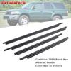 Artudatech 4PCS Door Glass Belt Outer Molding Weatherstrip For TOYOTA 4RUNNER 1996-2001 Car Accessories