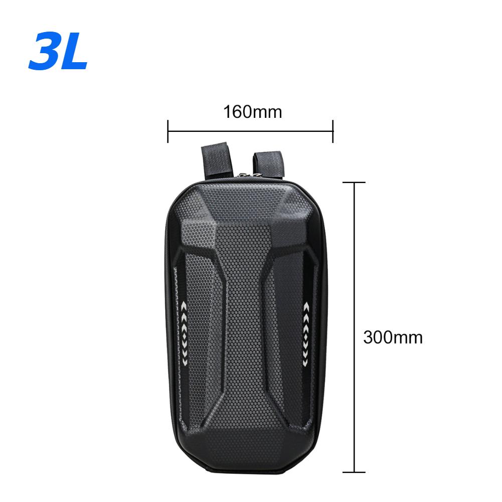 3-1L Electric Scooter Front Bag for Xiaomi M365 Hard Shell Bags Handlebar Hanging Bag Storage For M365 PRO 2 for Kugoo M4