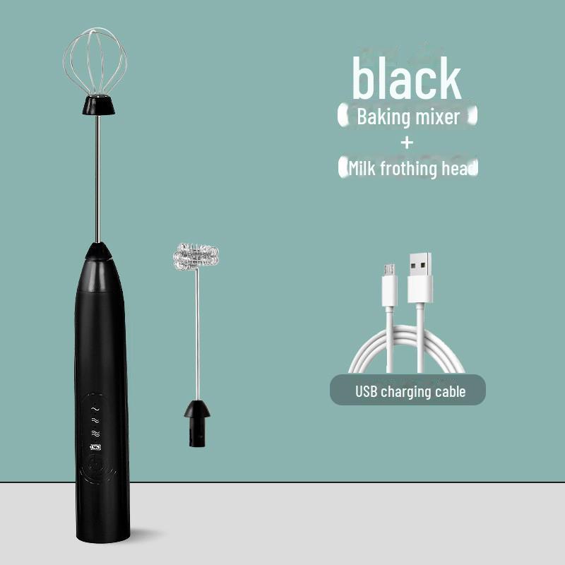 Rechargeable Electric Handheld Milk Frother & Egg Beater