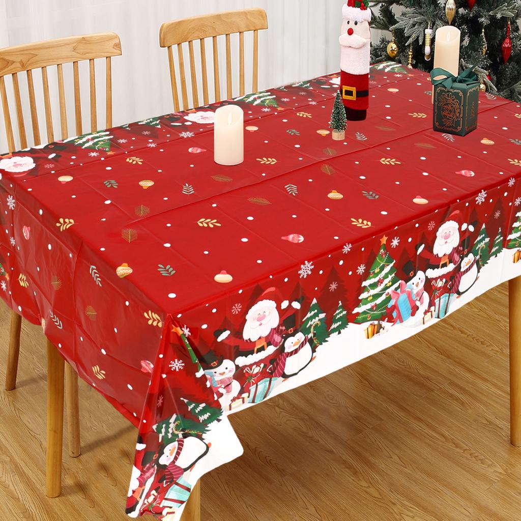 Christmas Santa Claus Tablecloth Merry Christmas Decoration for Home  Desktop Xmas Ornament Navidad Natal New  Gift