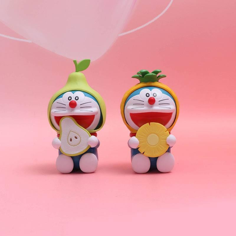 Honey Peach Doraemon Action Figure Model Doll Toy Children Holiday Ornament Gift
