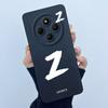 For Xiaomi Redmi 14C 4G A3Pro 4G/ Xiaomi Poco C75 4G M7 5G Case Lucky Initial Letter Liquid Soft Silicone Protective Cover Phone