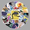 50 Creative Twelve Constellation Trendy Graffiti Stickers for Suitcases, Laptops, Cars, and Decoration
