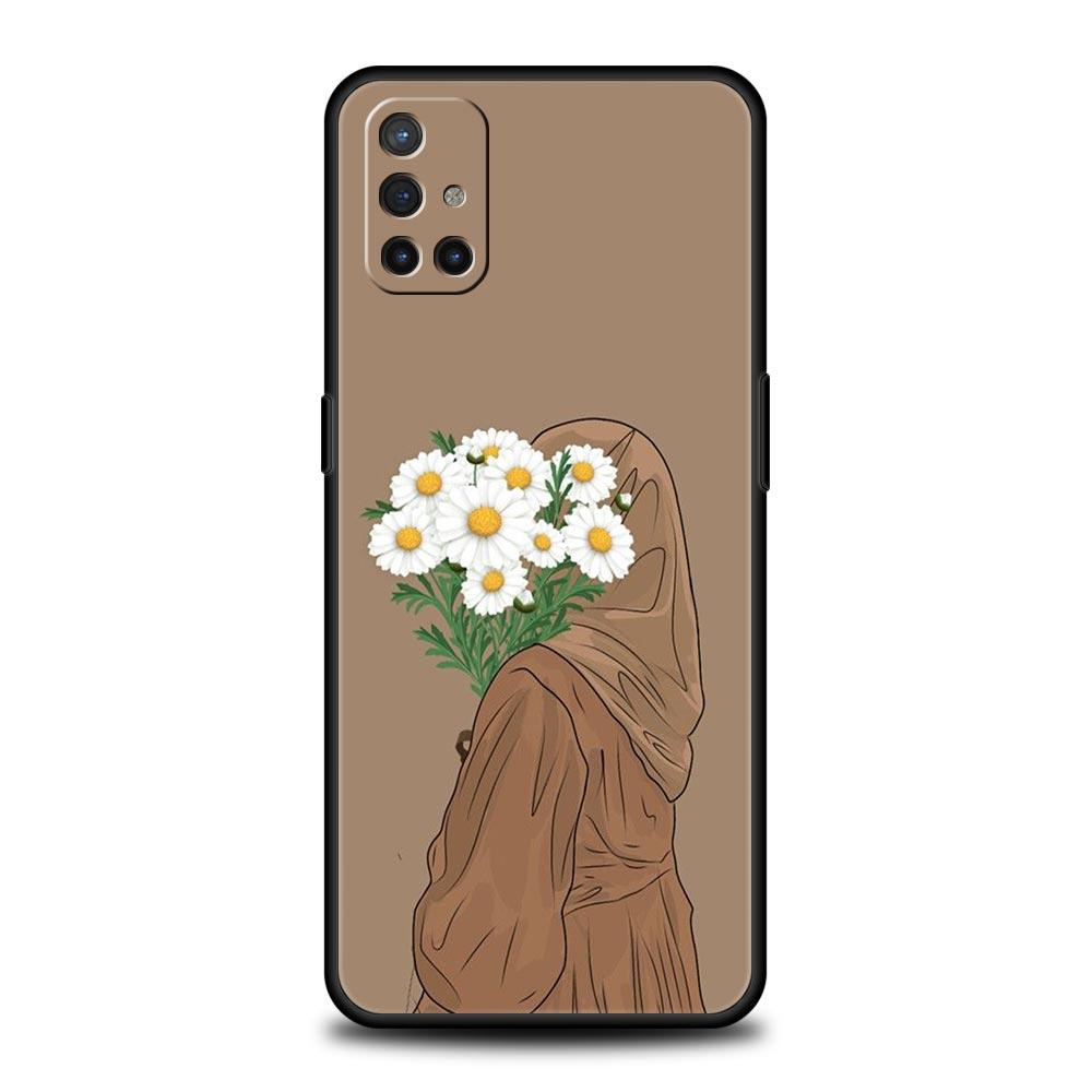 

Muslim Arabic Girl Phone Case For OnePlus 13 12 11 10 9 8 7T Pro 13R 12R 10R 9RT 8T Nord N200 N30 2T CE 2 3 5G Lite Soft Cover OnePlus 9 Pro