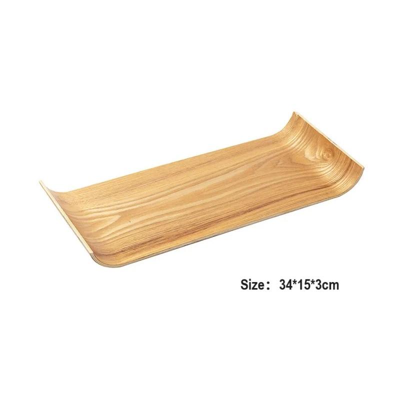 HeMu-Customized Rectangular Water Willow Tray, Cake Bakery Tray, Special Tray for Hotel Restaurant