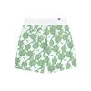 Puma Floral Lace-Up Mid-Rise Casual Shorts Women shorts Green 679352-86