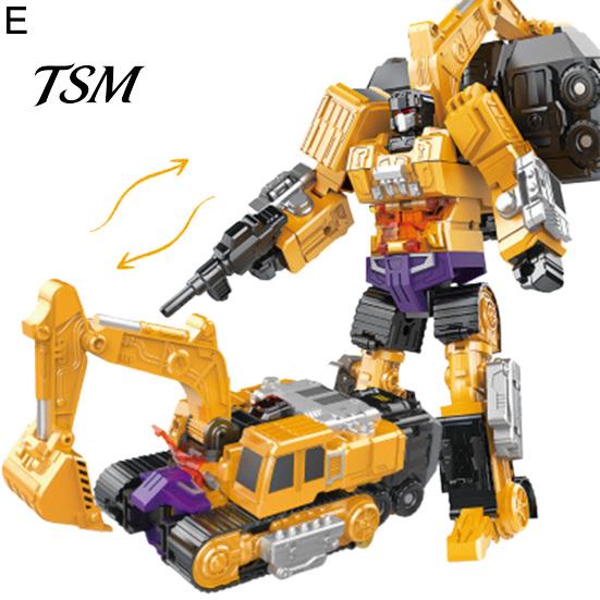 Deform Robot Transformation Car Fine Workmanship Multiple Playing Ways Toy ABS Kids Deformation for Children Kid E