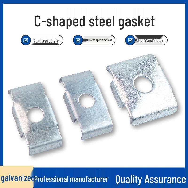C-Shaped Galvanized Steel Pressure Block Washer