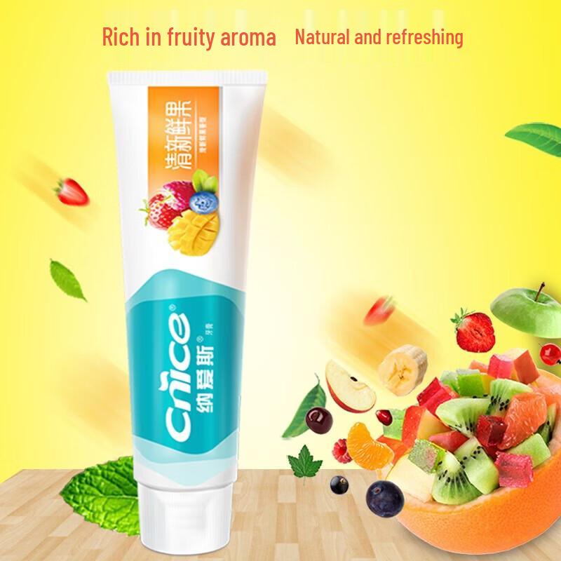 Nice Fresh Fruit Toothpaste Twin Pack