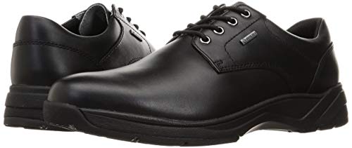 Tsukinkaisoku TK7706 Men's Waterproof Gore-Tex Business Shoes for Walking, Black, Size 25.0 cm, 3E