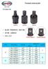 LICOTA Pneumatic Universal Joint Air Impact Socket AUJ-P203