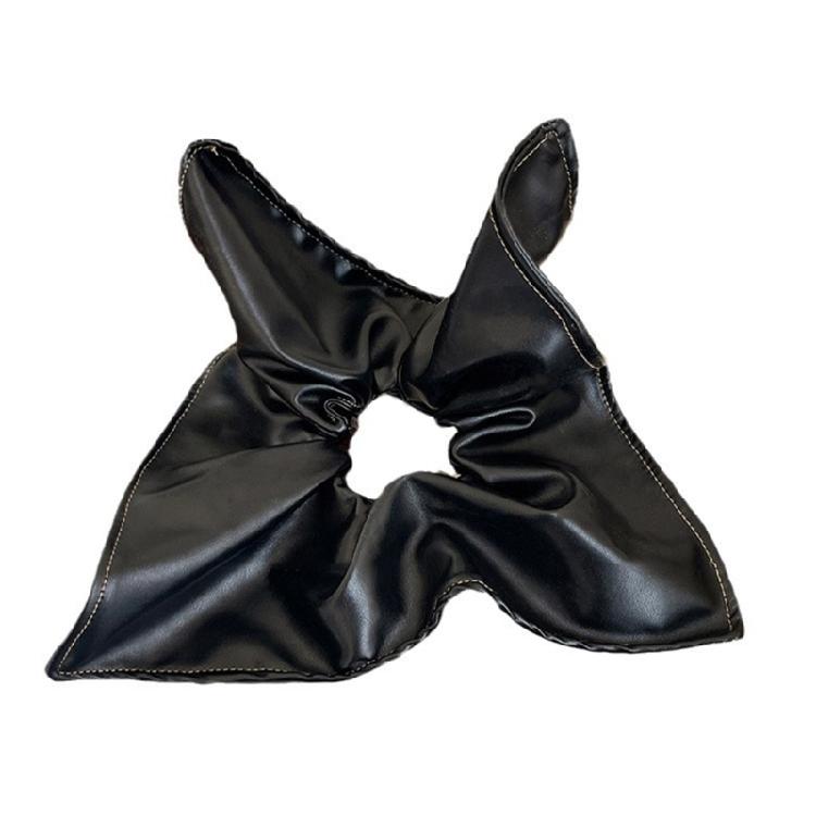 Multiuse Hair Tie Party Hair Decorative Hair Scrunchies for Shopping and Travel Casual Formal Event PU Leather Hair Rope