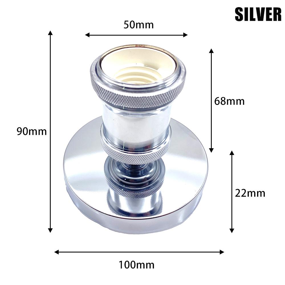 Sphoon Antique DIY Lamp Base E27 Screw Socket Aluminum Decorative Lamp Holder Vintage Metal Surface Mounted Indoor Ceiling Lamp