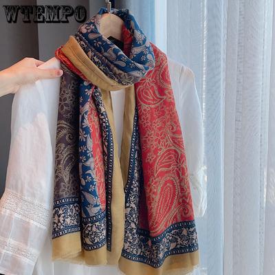 Sciarpa in Stile Bohemien da Donna Scialle Caldo Autunnale e Invernale Morbido per Viaggio