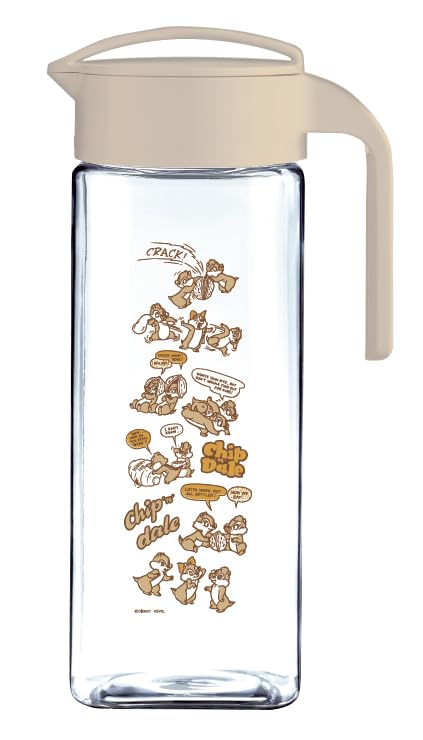 

Asvel Barley Tea Chip Screw Bio Easy to Pour Pot, & Dale, Lock, D-211C (CD25), Hygienic, 2.1L, Beige,