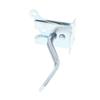Chiusura per cancello autobloccante Montata su palo in acciaio al carbonio Chiusura per cancello di recinzione Robusta Chiusura automatica a gravità Recinzione autobloccante