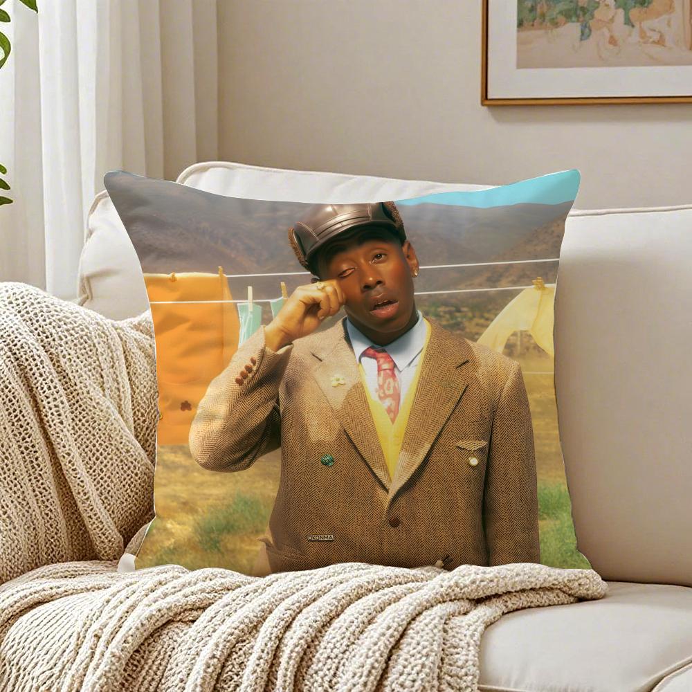 

singer experimental TTyler the CCreator Cushion Cover Pillowcase Antidustmite living Room Sofa Decor Cushion Room 30X30cm