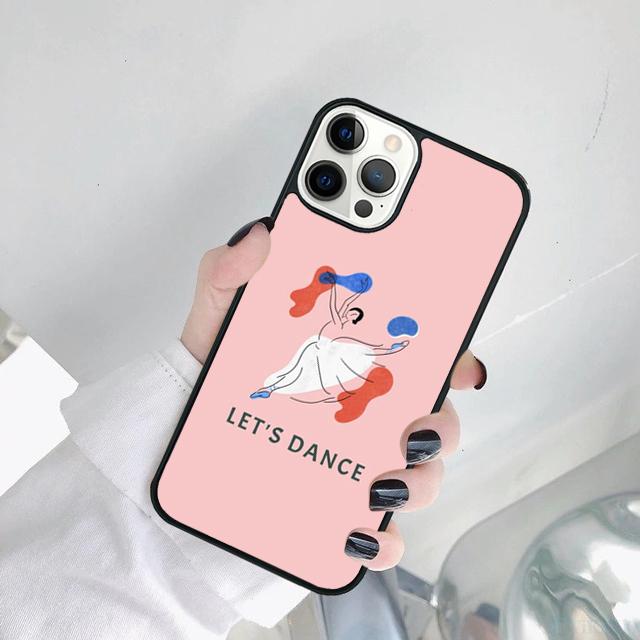 I Love Dance Phone Case Cover For iPhone 17 Air 15 Pro MAX 16 Plus 14 12 11 13 Coque
