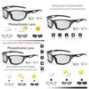 Comfortable Anti-glare Polarized Photochromic Sunglasses For Men With Uv400 Protection