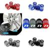 2026 Hete Voor VW VOLKSWAGEN voor Volkswagen 4 Stuks Auto Wielen Band Ventielsteel Dop Cover Rline R Golf 4 5 7 Jetta CC Tiguan Touran Pa
