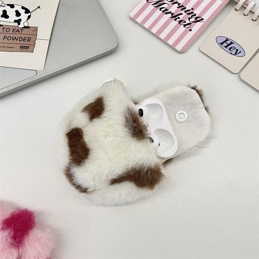 Portable Earphone Storage Bag Snap Button Mini Bluetooth Headset Case Love Heart Coin Purse for Women Girls