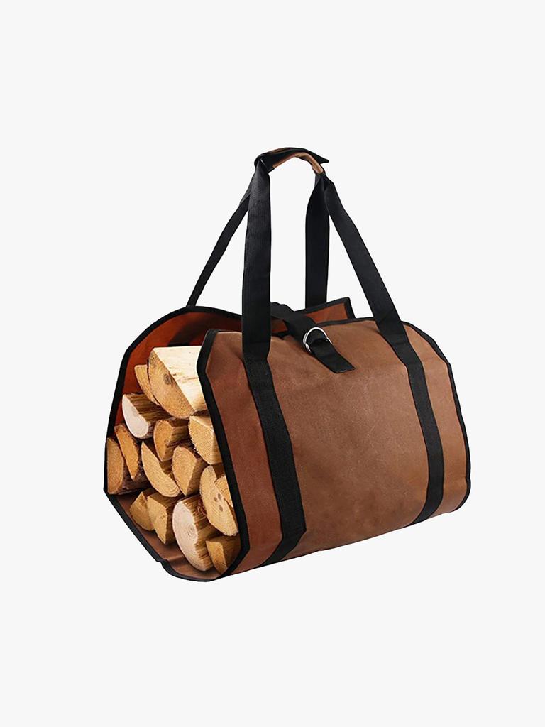 Tote Firewood Storage Bag Supplies Supersized Canvas Firewood Carrier Log Carrying Bag Handbags Wood for Log Carrier Fireplace