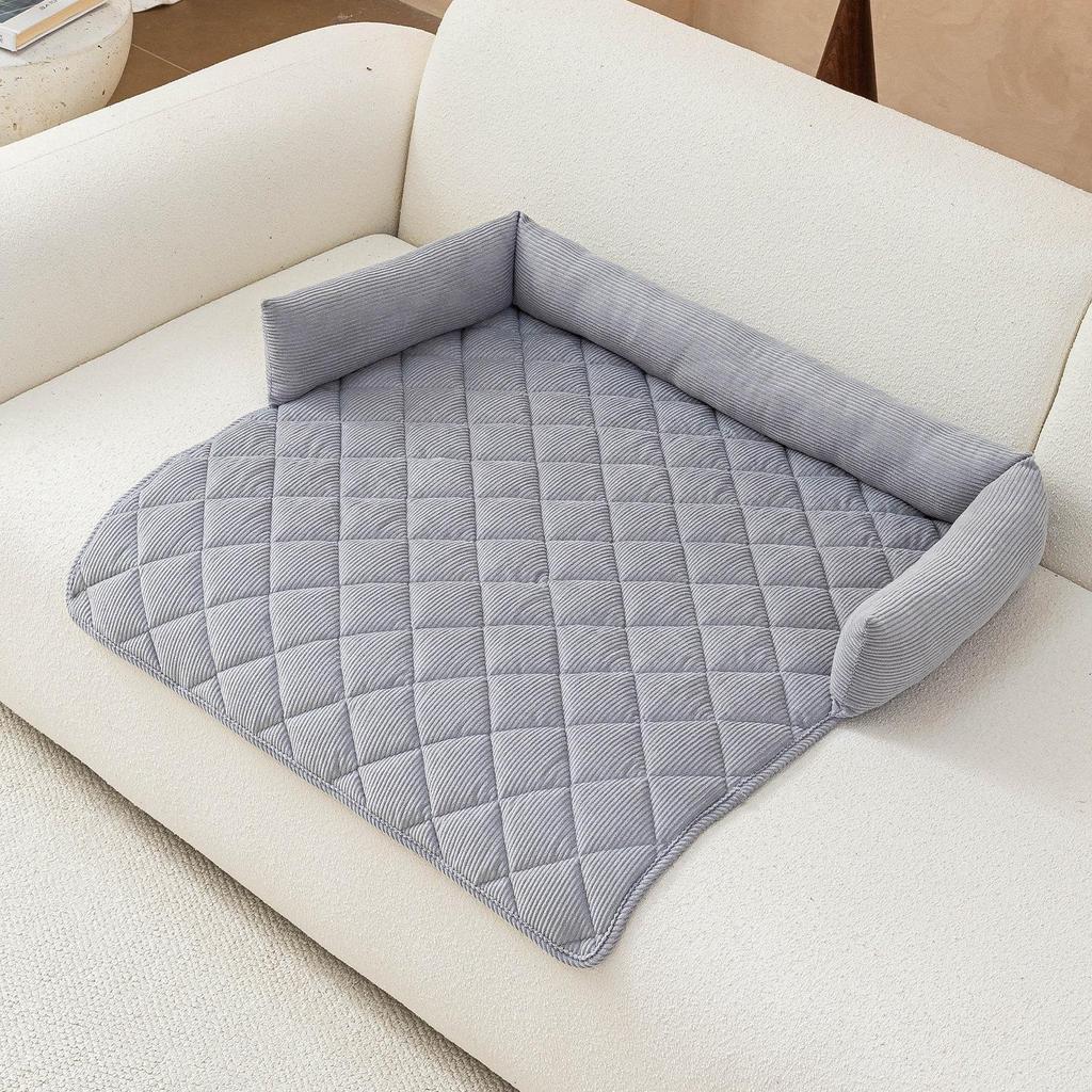 Deluxe Non-Slip Pet Car Seat Cover & Bed for Dogs and Cats