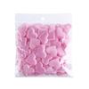 100 Pezzi Confetti in Tessuto Imbottito Petali da Lancio Cuore d'Amore Romantico Spugna Tavola Sposa Matrimonio Festa di San Valentino Decorazione