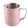 600ml Milk Frother Jug 304 Stainless Steel Coffee Frothing Cup Point Mouth Latte Art Pitcher with Scale for Home Kitchen Cafe