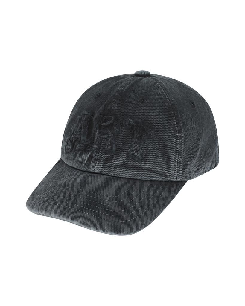 THEMUSEUMVISITOR Art Patchwork Dyed Ball Cap (Black)