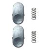 2 Set Tool Catches Dust Bucket Button and Spring Set Plastic Texture Perfect for Effortless Maintenance of Vacuum Cleaners